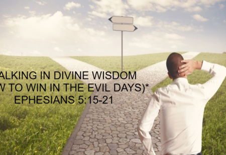 Walking in Divine Wisdom