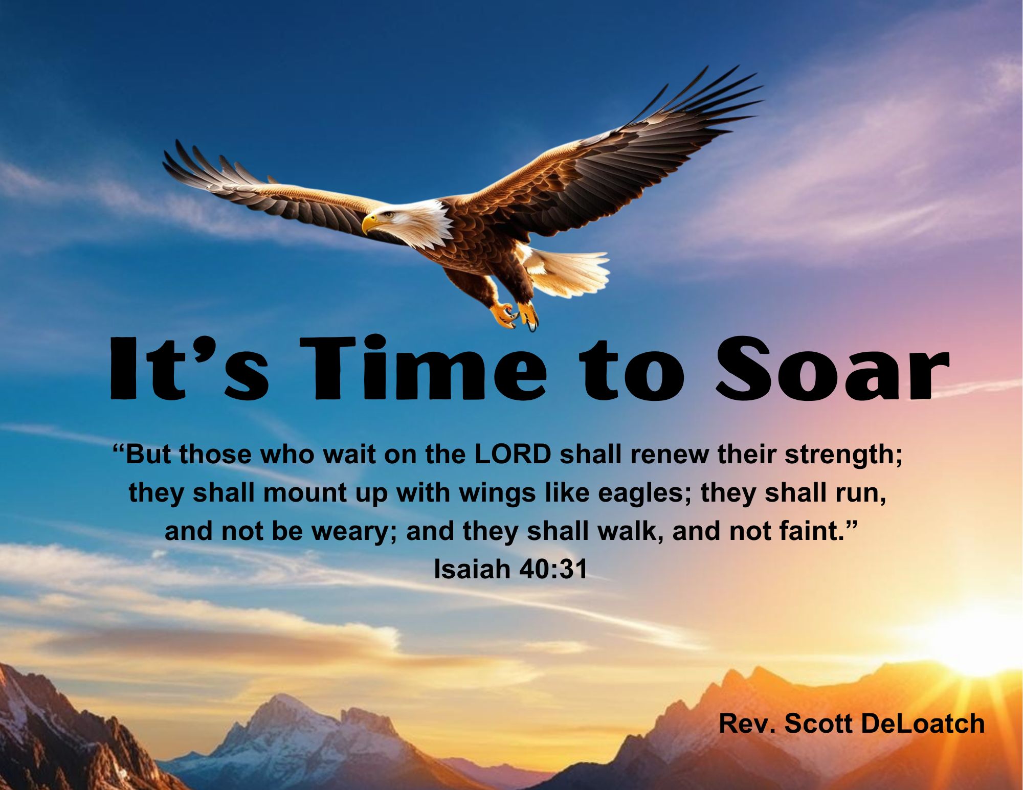 It’s Time to Soar