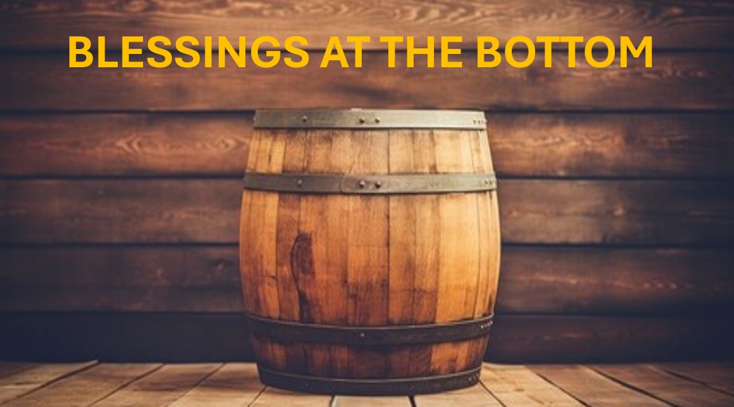 Blessings at the bottom