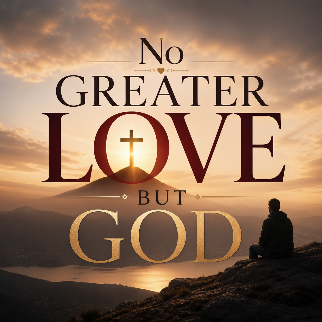 No Greater Love But God