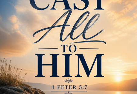 Cast all to him