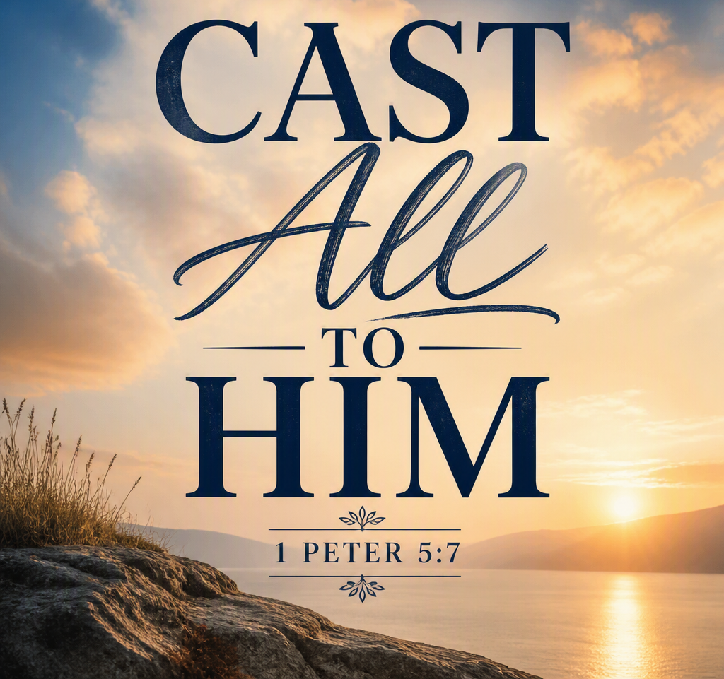 Cast all to him