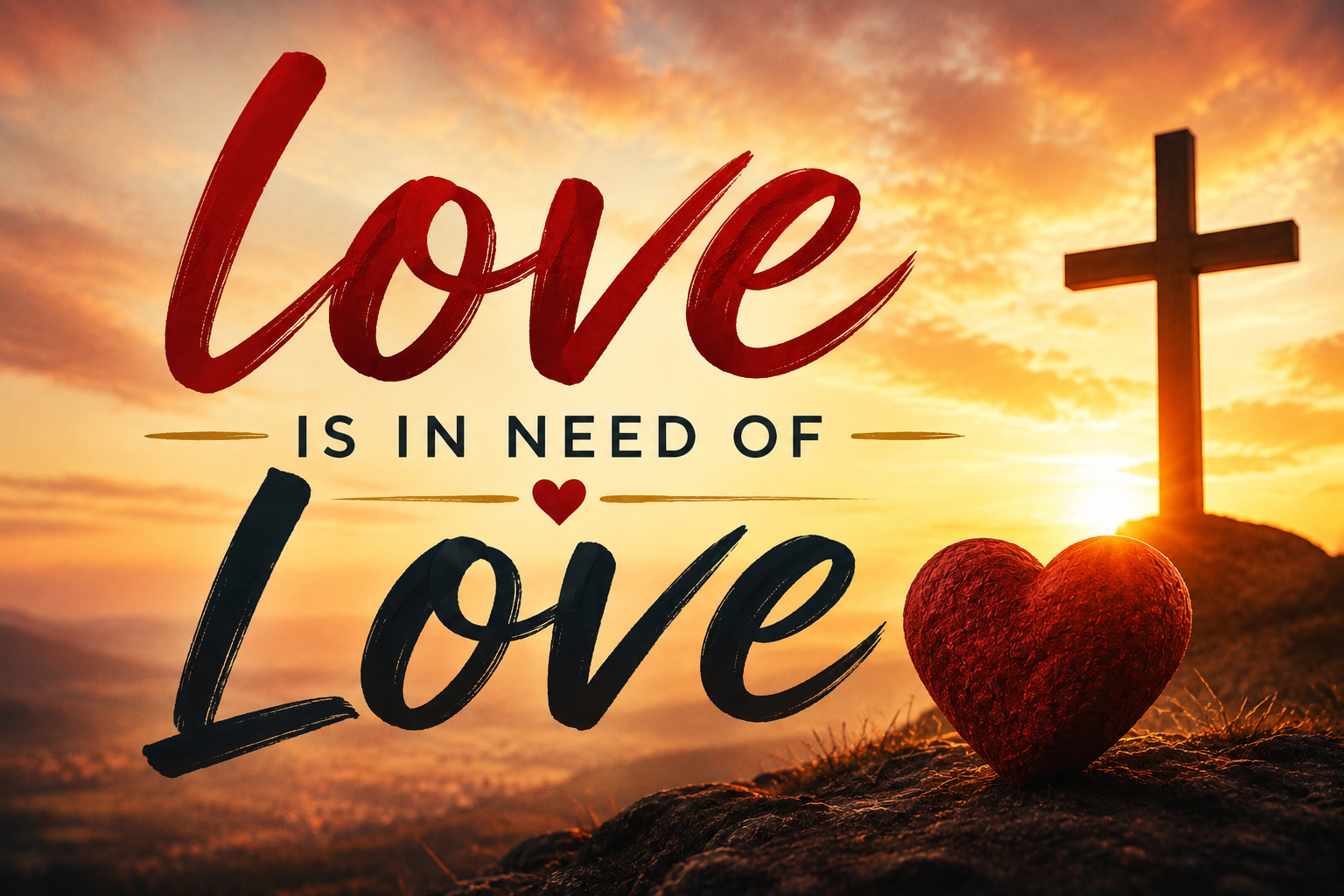 Love is in Need of Love