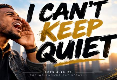 I Can’t Keep Quiet!